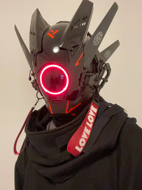 Cyberpunk Halo Mask