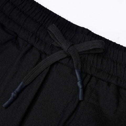 Side Patchwork PU Cargo Pants