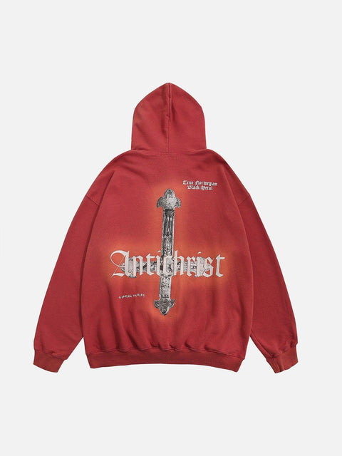 Cross Washed Hoodie