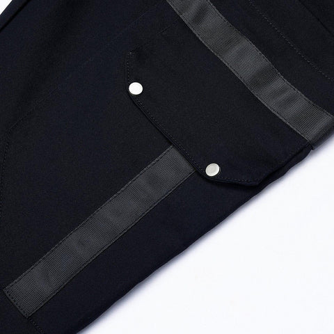 Patchwork Pockets Cargo Pants