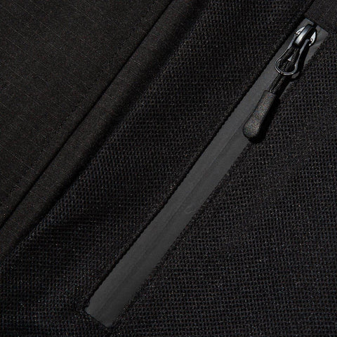 Stitched Zipper Pocket Jacket