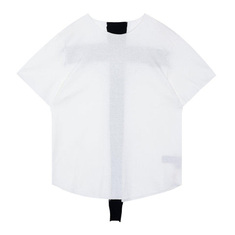 Back Cross Patchwork Tee