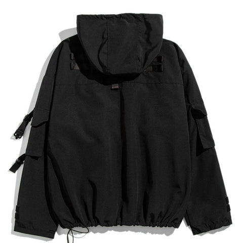 Multiple Velcro Pockets Jacket