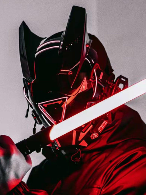 Cyberpunk Triangle Mask