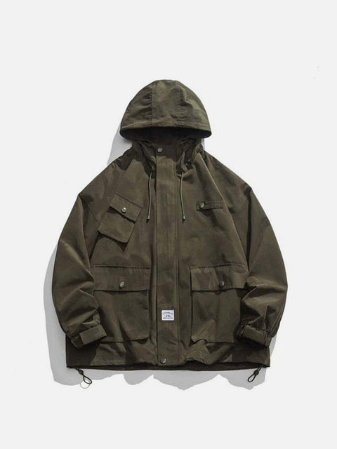 Patchwork Camouflage Jacket