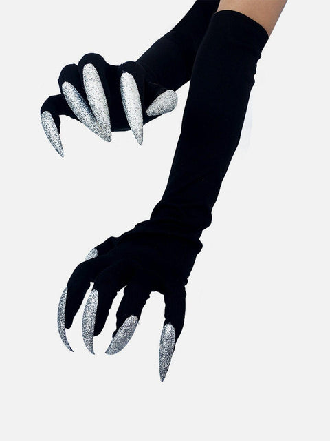 Long Nail Ghost Gloves