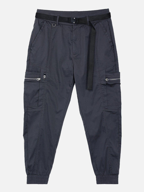 Multi Pockets Zip Up Cargo Pants