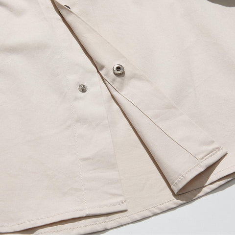 Cross Strap Function Long Sleeve Shirt
