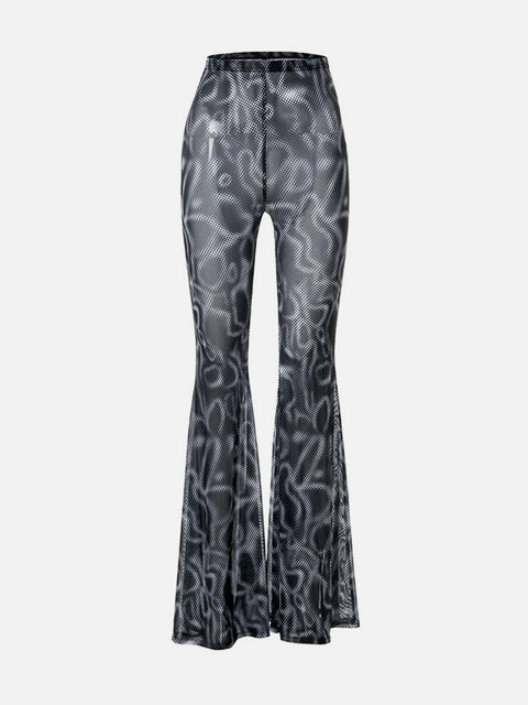 Mesh See-Through Speaker Pant