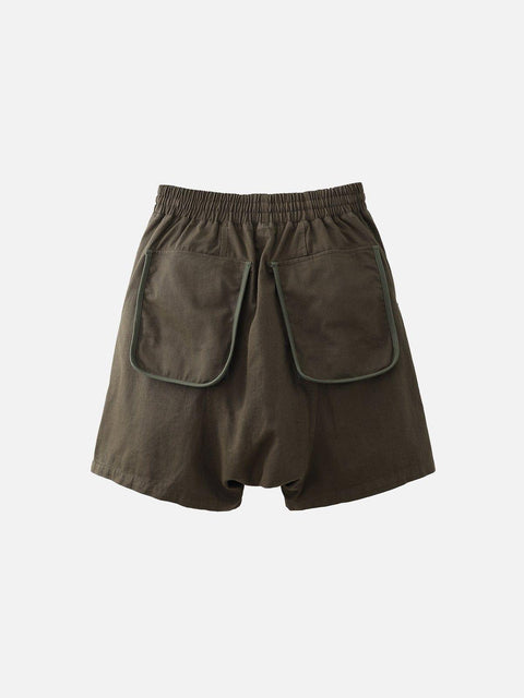 Removable Pockets Cargo Shorts