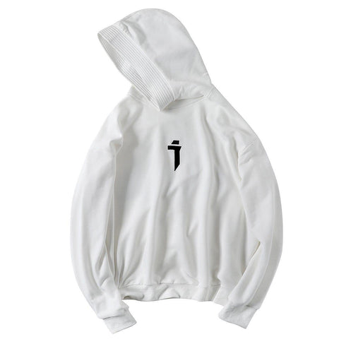 Function Embroidery Fish Mouth Hoodies