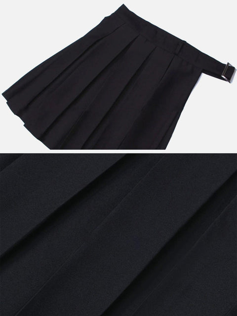 Chain Decoration Irregular Skirt